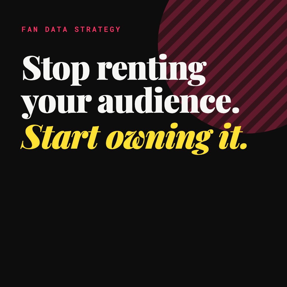 Entertainment Services — fan data strategy for artist managers and festival promoters
